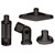 Neomounts SPEAKER-W100BLACK Universal Wall & Ceiling Speaker Mount (Set of 2)