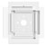 Neomounts WL15-660WH1 Lockable Wall Mount for iPad Pro 12.9 (Gen 3-6) White