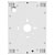 Neomounts WL15-660WH1 Lockable Wall Mount for iPad Pro 12.9 (Gen 3-6) White