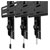 Neomounts WL35S-910BL16 Tiltable TV Pillar Mount 40-75 Max 50kg Black