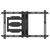 Neomounts WL40S-850BL16 Full Motion TV Wall Mount 40-70 Max 45kg Black