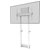Neomounts WL55-875WH1 MOVE Lift Motorised Height-Adjustable Wall Mount 55-100in