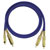 Oehlbach 2015 NF 1 Master RCA Audio Cable 2x RCA to 2x RCA 0.50m Blue GoldPlated
