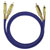 Oehlbach 2035 NF 1 Master RCA Audio Cable 2m Blue Gold Plated Connectors