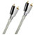 Oehlbach D1C3903 RCA Audio Cable [2x RCA to 2x RCA] 2.00m Silver gold plated
