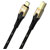 Oehlbach D1C9548 USB 2.0 USB-C to USB-B Cable 2m Black/Gold Braided Shield