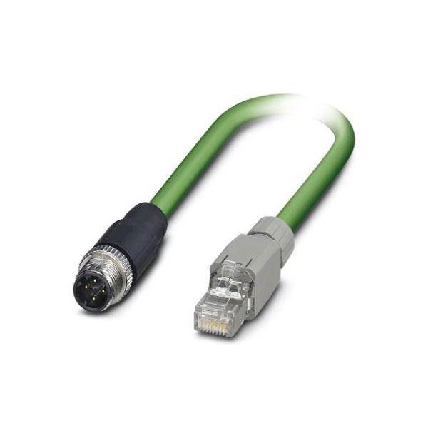 Phoenix Contact 1403496 Network Cable PROFINET CAT5 M12 to RJ45 Sh...