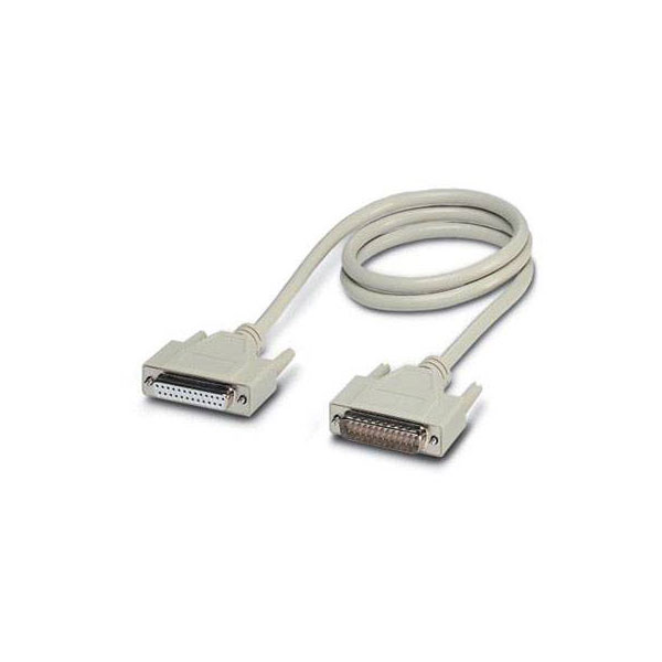 Phoenix Contact 1656314 D-SUB 25-pin Male to Female Cable 5m White