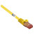 Renkforce n/a RJ45 Network Cable CAT 6 U/UTP 0.50m Yellow Halogen-free 1pc