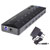 Renkforce RF-3806034 7-Port USB 3.0 Hub with Quick-Charge Ports and LEDs Black