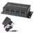 Renkforce RF-3955362 USB 3.0 Hub 4-Port Metal Switchable Wall Mount Black