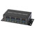 Renkforce RF-3955362 USB 3.0 Hub 4-Port Metal Switchable Wall Mount Black