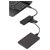 Renkforce RF-4027443 USB 3.0 Hub 3 Port with SD/microSD Card Reader Black