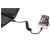 Renkforce RF4087422 USB-A to Lightning Spiral Cable 0.95m Black USB 2.0 MFi