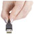 Renkforce RF-4096110 USB 2.0 A/Micro-B Cable 1.8m Reversible Gold Plated Black