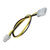 Renkforce RF-4174569 ATX 4-pin to 4-pin IDE Power Cable 0.30m Yellow/Black