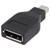 Renkforce RF-4174572 Mini DisplayPort to DisplayPort Adapter Gold-Plated Black