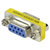 Renkforce RF-4230660 Series Adapter 9-pin D-SUB Socket to Socket Yellow