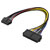 Renkforce RF-4292130 ATX Power Adapter Cable 14-pin to 24-pin 0.25m Multi-color