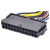 Renkforce RF-4292130 ATX Power Adapter Cable 14-pin to 24-pin 0.25m Multi-color