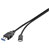 Renkforce RF-4381083 USB 3.2 Gen 1 USB-A/USB-C Cable 1.8m Black Gold Plated
