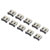 Renkforce RF-4463019 USB port lock rf-USBBlocker-02 10-piece set Silver no keys