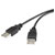 Renkforce RF-4463028 USB 2.0 Cable USB-A to USB-A 1m Blk Gold-Plated Connectors