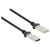 Renkforce RF-4463046 USB 2.0 Cable A/A 3m Gold-Plated Contacts Black