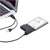 Renkforce RF-4472913 USB 2.0 to SATA HDD/SSD Adapter 0.30m Gold Plated Connector