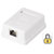 Renkforce RF-4473849 1 port Network outlet Surface-mount CAT 6 KSV-ND10 White
