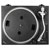 Renkforce RF-5527878 RF-TURBD-010 USB turntable Belt drive Black