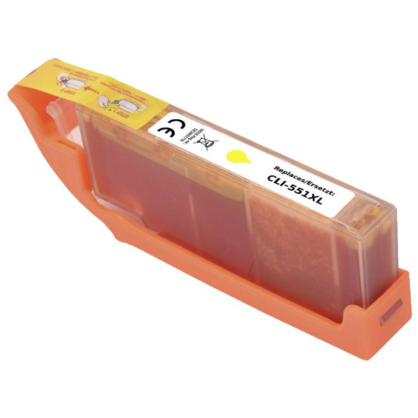 Renkforce RF-5679772 Ink cartridge replaced Canon CLI-551Y XL Comp...