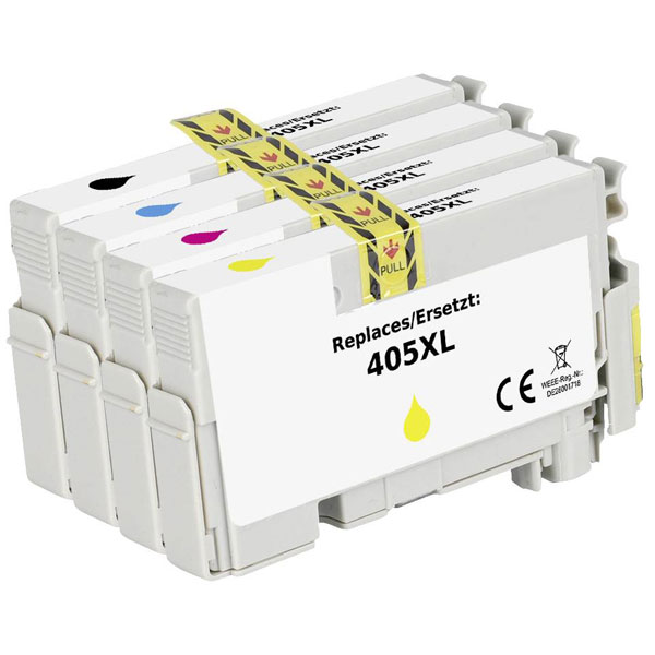 Renkforce RF-5718866 Ink Set for Epson 405XL BK/C/M/Y 4-Pack Compa...