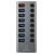 Renkforce RF-6049086 8-Port USB 3.2 Gen 2 Hub 10Gbps Switchable Aluminium