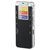Renkforce RF-6691332 Digital Dictaphone 8GB 25h Recording Noise Cancelling Black