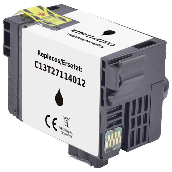 Renkforce RF-6733166 Ink replaced Epson T2711 27XL Compatible Blac...