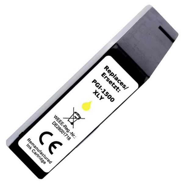 Renkforce RF-6736472 Ink replaced Canon PGI-1500Y XL Yellow 1200 P...