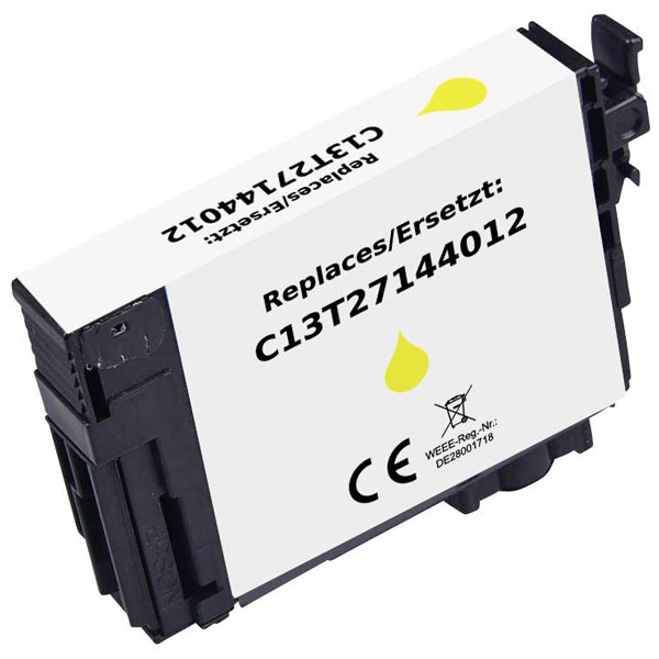 Renkforce RF-6922904 Ink Cartridge for Epson 27XL Yellow Compatibl...