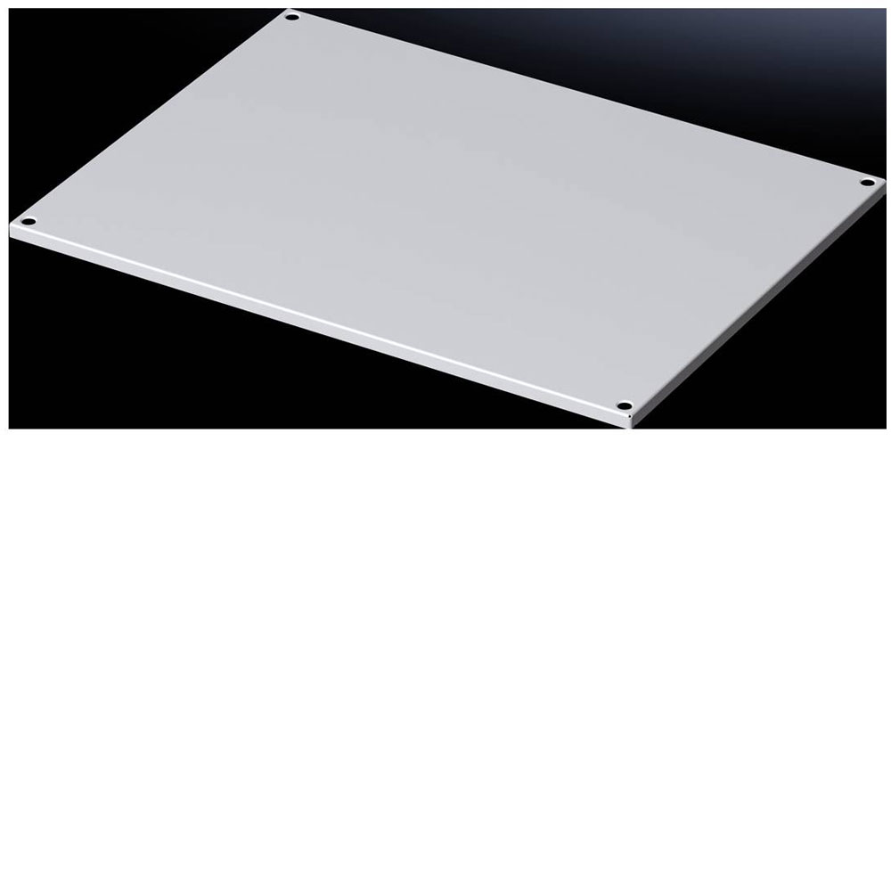 Rittal 9681682 19 inch Sheet metal top Grey | Rapid Electronics