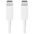 Samsung EP-DX510JWEGEU USB-C to USB-C Cable 5A 1.8m White Quick-Charge