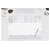 Sigel H6312 Desk pad Weekly planner White, Grey (W x H) 59.50 cm x 41 cm