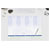 Sigel H6350 Desk Pad Weekly Planner White/Blue 59.5x41cm 30 Sheets