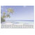 Sigel H6470 Palmenstrand Desk pad Pastel blue, White (W x H) 59.50 cm x 41 cm