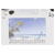Sigel H6470 Palmenstrand Desk pad Pastel blue, White (W x H) 59.50 cm x 41 cm