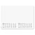 Sigel H6501 Desk pad White (W x H) 42mm x 29.70 cm