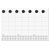 Sigel H6550 Desk pad Month planner White, Black (W x H) 59.50 cm x 41 cm