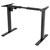 SpeaKa Professional SP-10108192 Electric Sit-Stand Desk Frame 104x60 cm Black