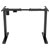 SpeaKa Professional SP-10108192 Electric Sit-Stand Desk Frame 104x60 cm Black