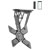 SpeaKa Professional SP-10125216 Motorised TV Ceiling Mount 23-55