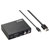 SpeaKa Professional SP-13745860 Audio Extractor HDMI to HDMI 3840x2160 4K Black